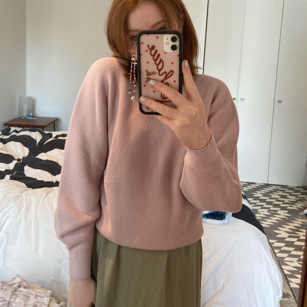 Pink UNIQLO Sweater